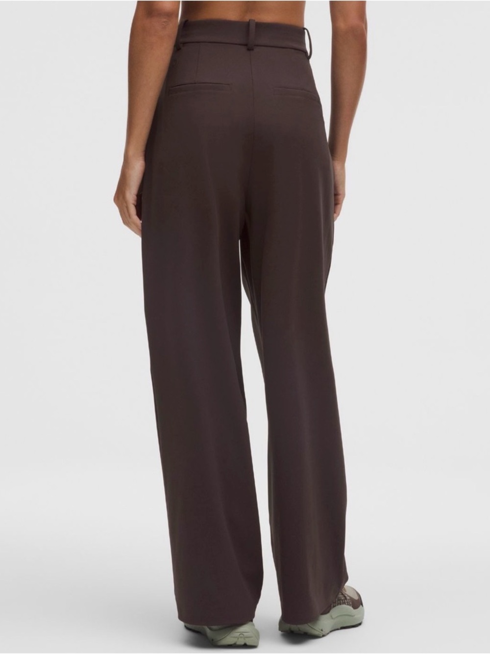 Lululemon Daydrift High-Rise Wide-Leg Trouser Regular Sz Medium Sequoia NWT - Picture 2 of 9